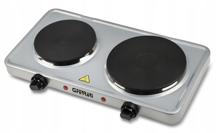 Mocna Kuchenka Elektryczna Przenośna 2500W 2 Pola G3FERRARI G10122