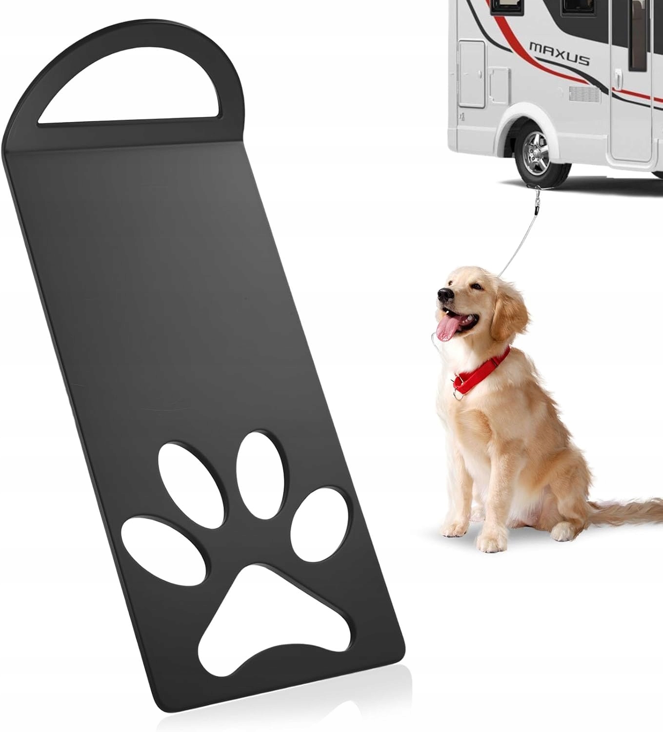 Levně Kotva Pro Psy Kotvící Deska Pro Vázání Psa Pod Kolo Auta