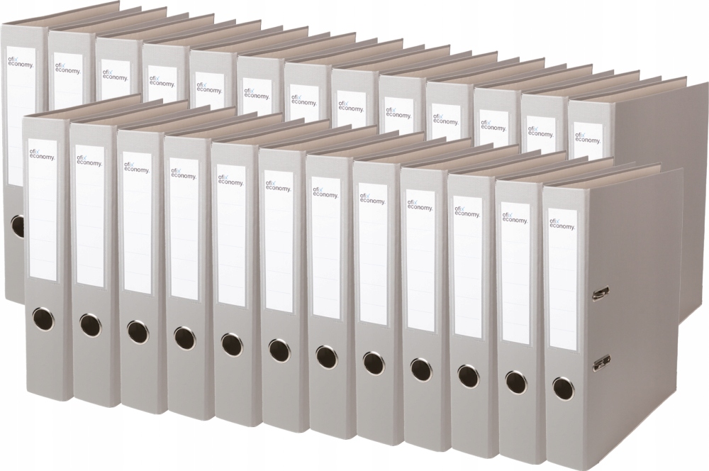 

Segregator A4 50mm Okuty Wzmacniany Szary x 25