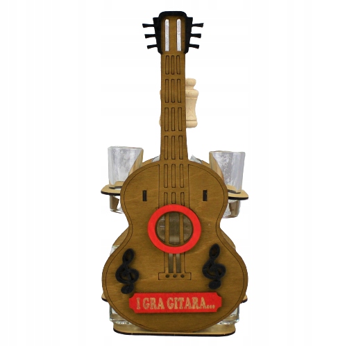 

Karafka Gitara kieliszki Urodziny