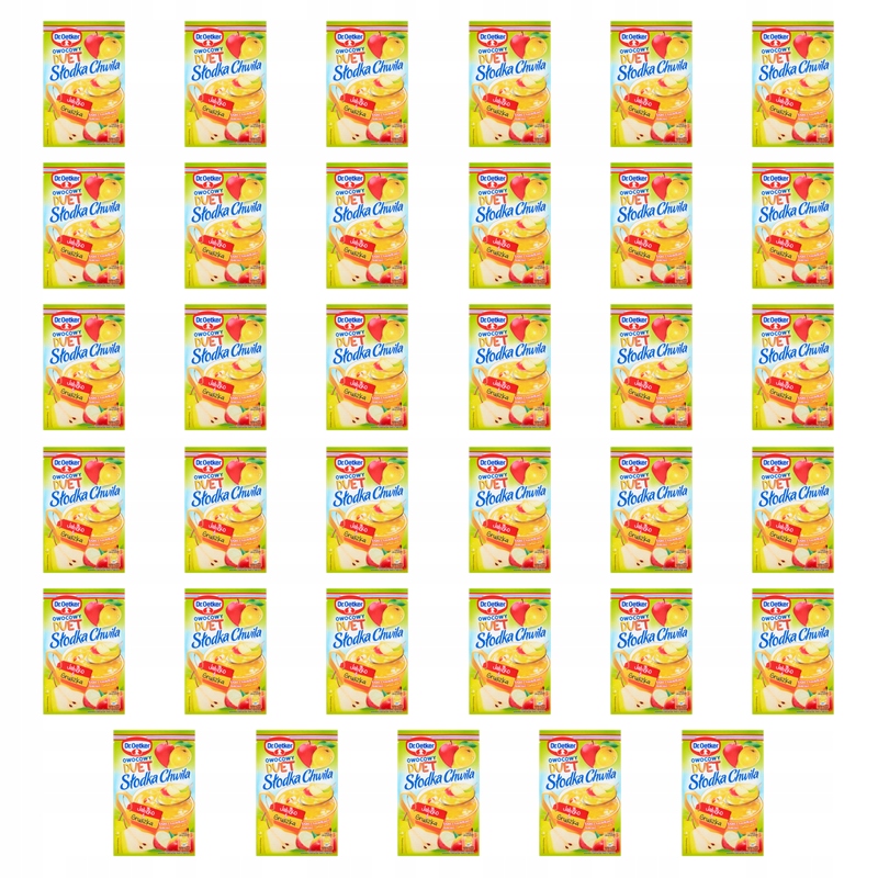 Dr. Oetker Sladká chvíle Kysel jablko-hruška 31,5 g X35