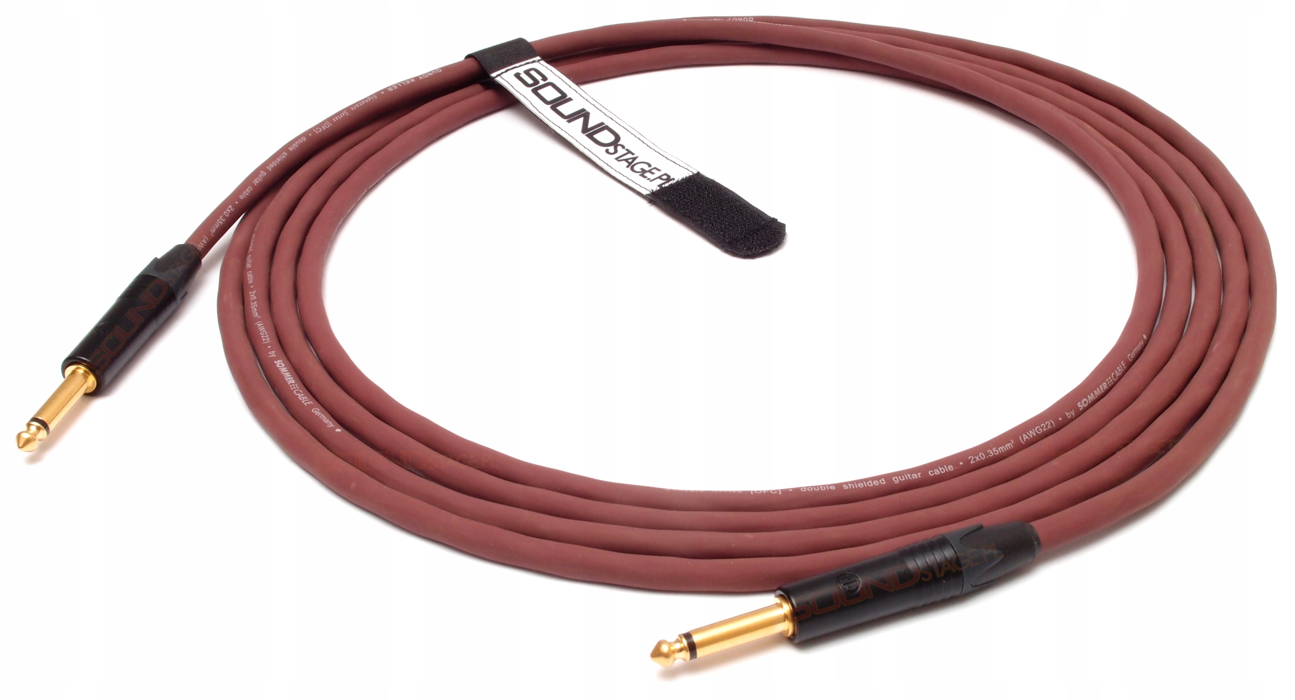 

Przewód Gitarowy do basu 3M Jack Prosty Hi-End