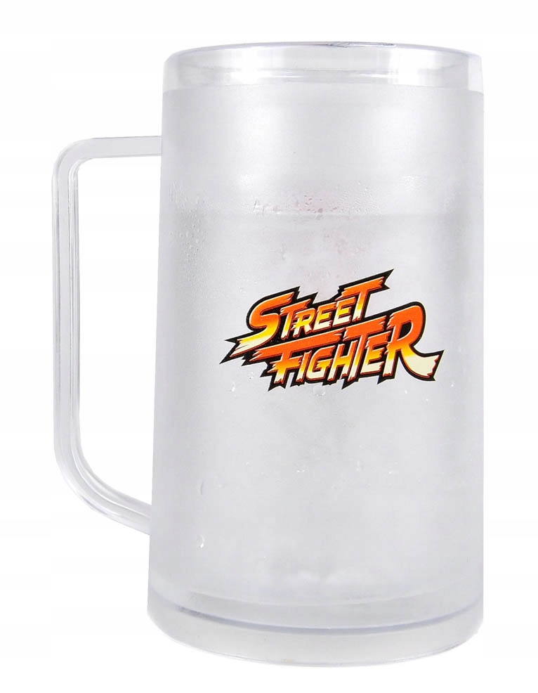 ORYGINALNY KUBEK CHŁODZĄCY NAPOJE - STREET FIGHTER Materiał plastik
