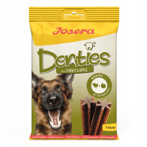 5 x Josera Denties s krůtím masem a jablkem 180 g