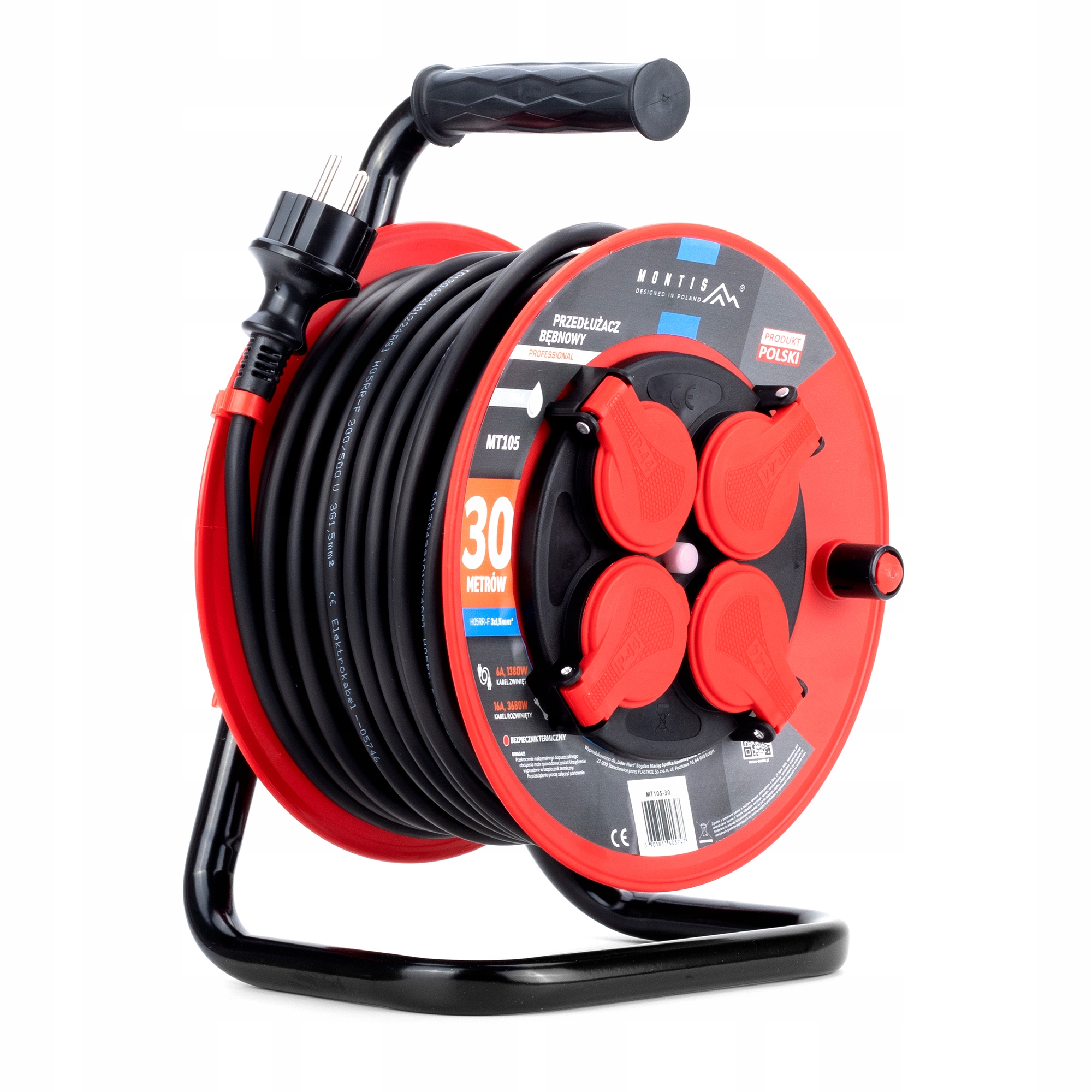 Predlžovací Kábel 30 m 3x1,5 IP44