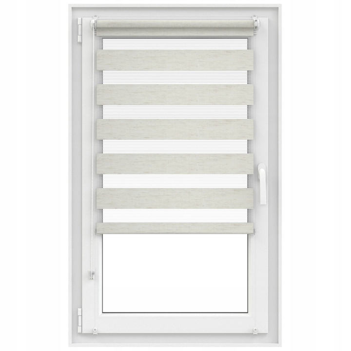 Roleta okienna dzień noc wymiar 80x220 cm z napinaczem balkonowa KOLORY Marka inna marka