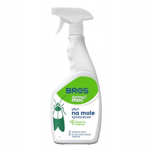 

Bros Zielona Moc Płyn na mole spożywcze, 500 ml