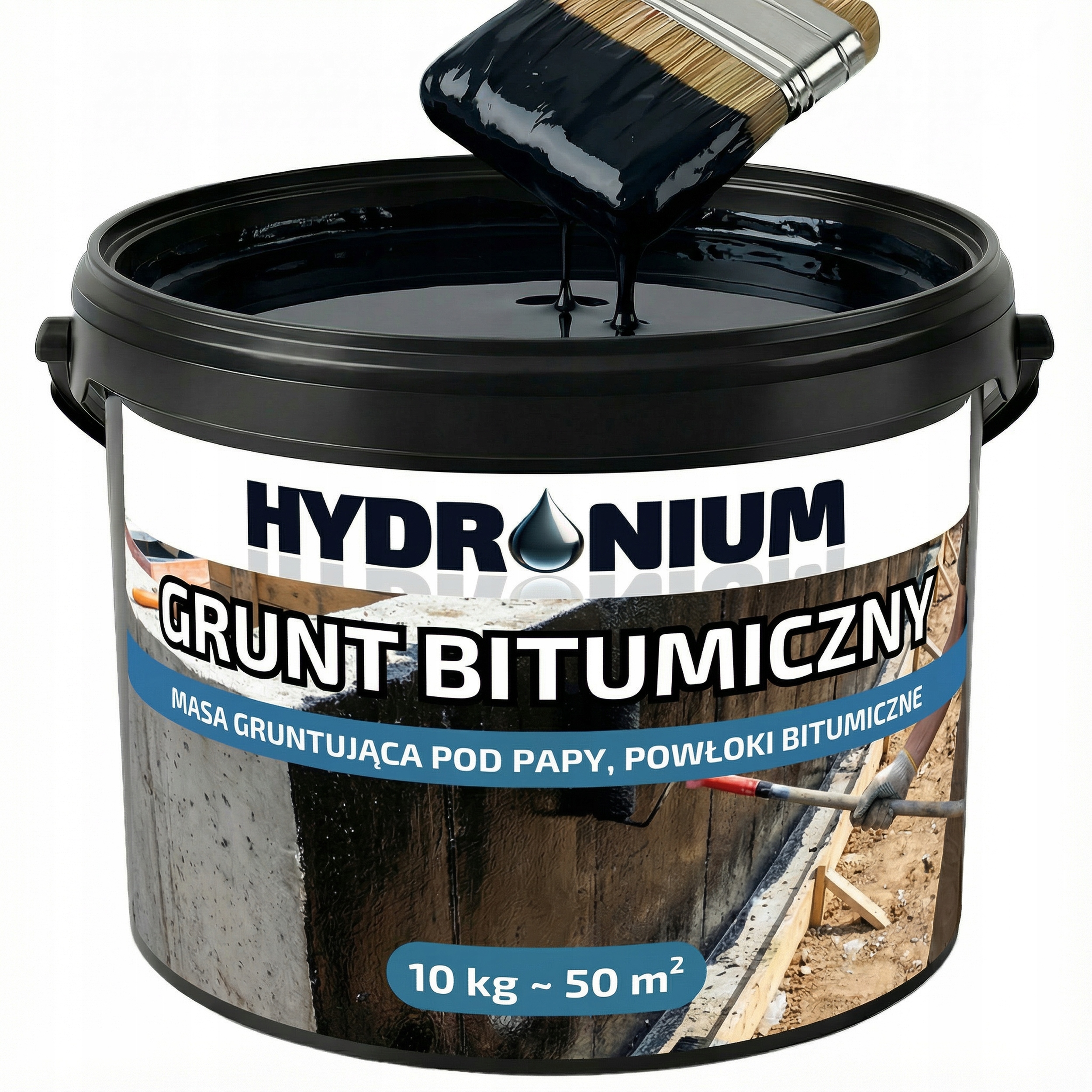 Bitumenový Podklad Pro Tepelně Svařitelné Papy, Emulze Proti Vlhkosti 10 L