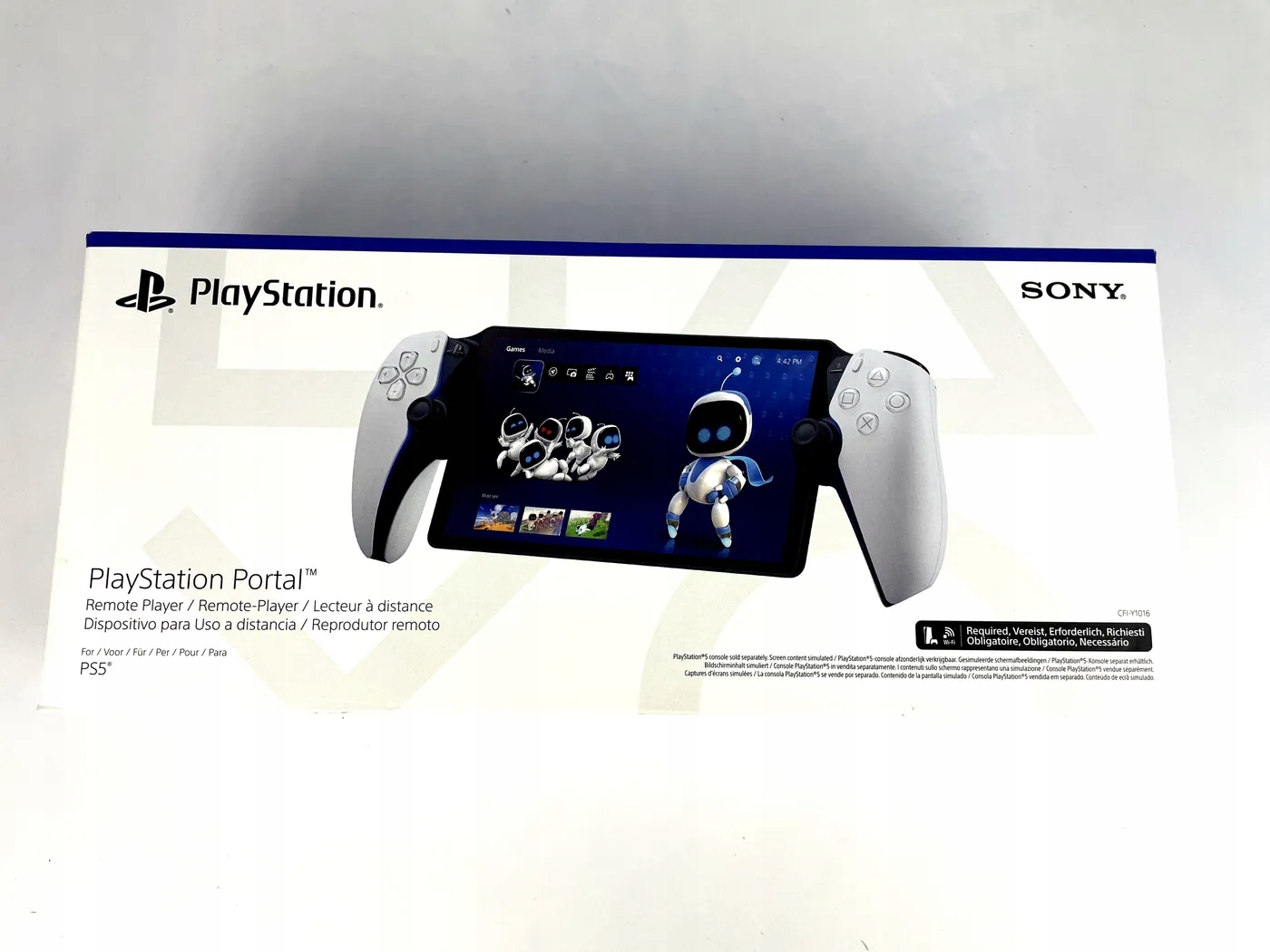 Streamovací prehrávač Sony PlayStation Portal bielo-čierny