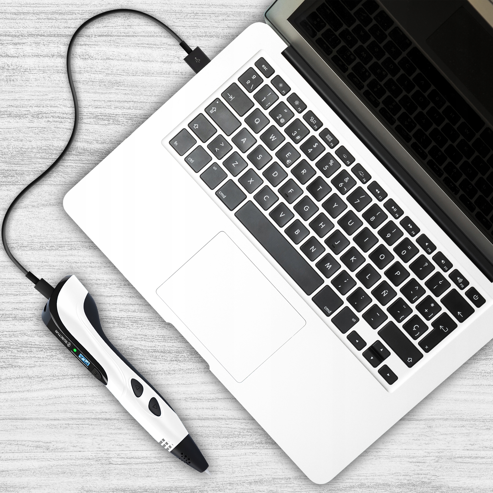 DŁUGOPIS 3D PEN DLA DZIECI DRUKARKA ZESTAW 3 GENERACJA + WKŁADY 200 M BIAŁY Model 3D PEN - 3 GEN