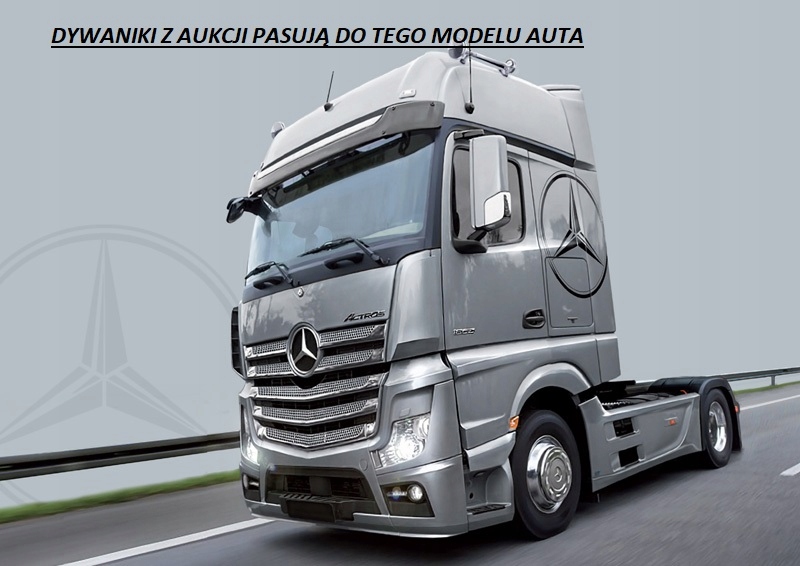 КОВРИКИ ЛОГОТЫП ЧЕХОЛ MERCEDES ACTROS MP4 MP5 фото 2