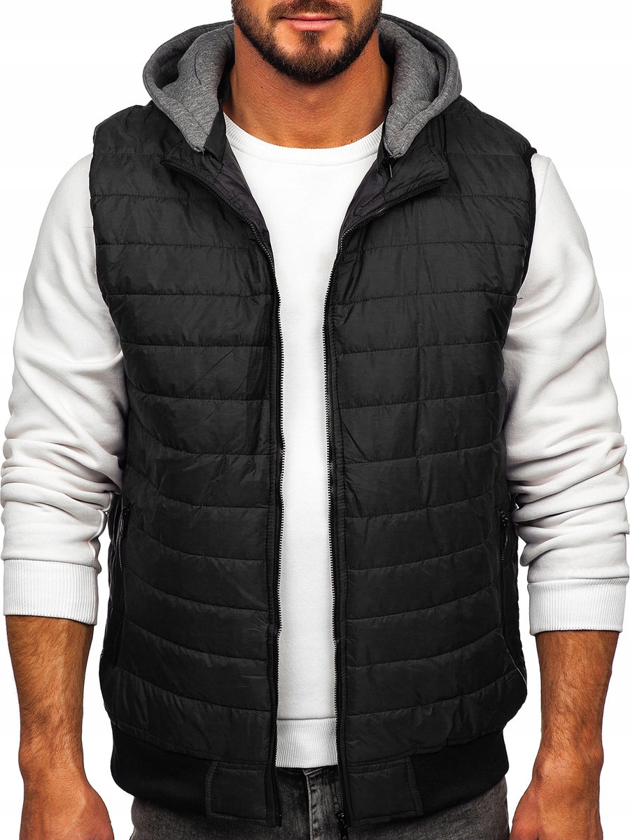

Bezrękawnik Kamizelka Czarna 8M983 DENLEY_2XL