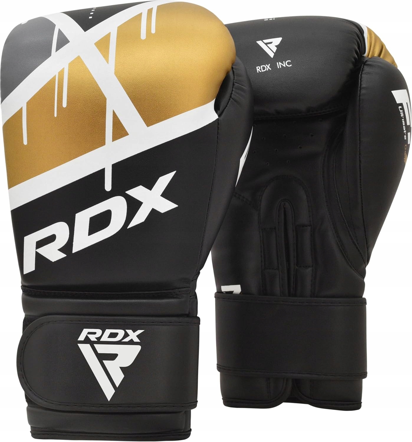 Rękawice Bokserskie Rdx Bgr F7 Black/gold 14 Oz