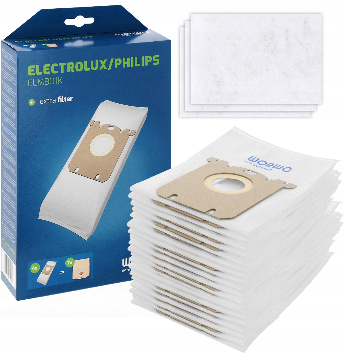 

12x Worki Do Odkurzacza Elektrolux Philips Bag
