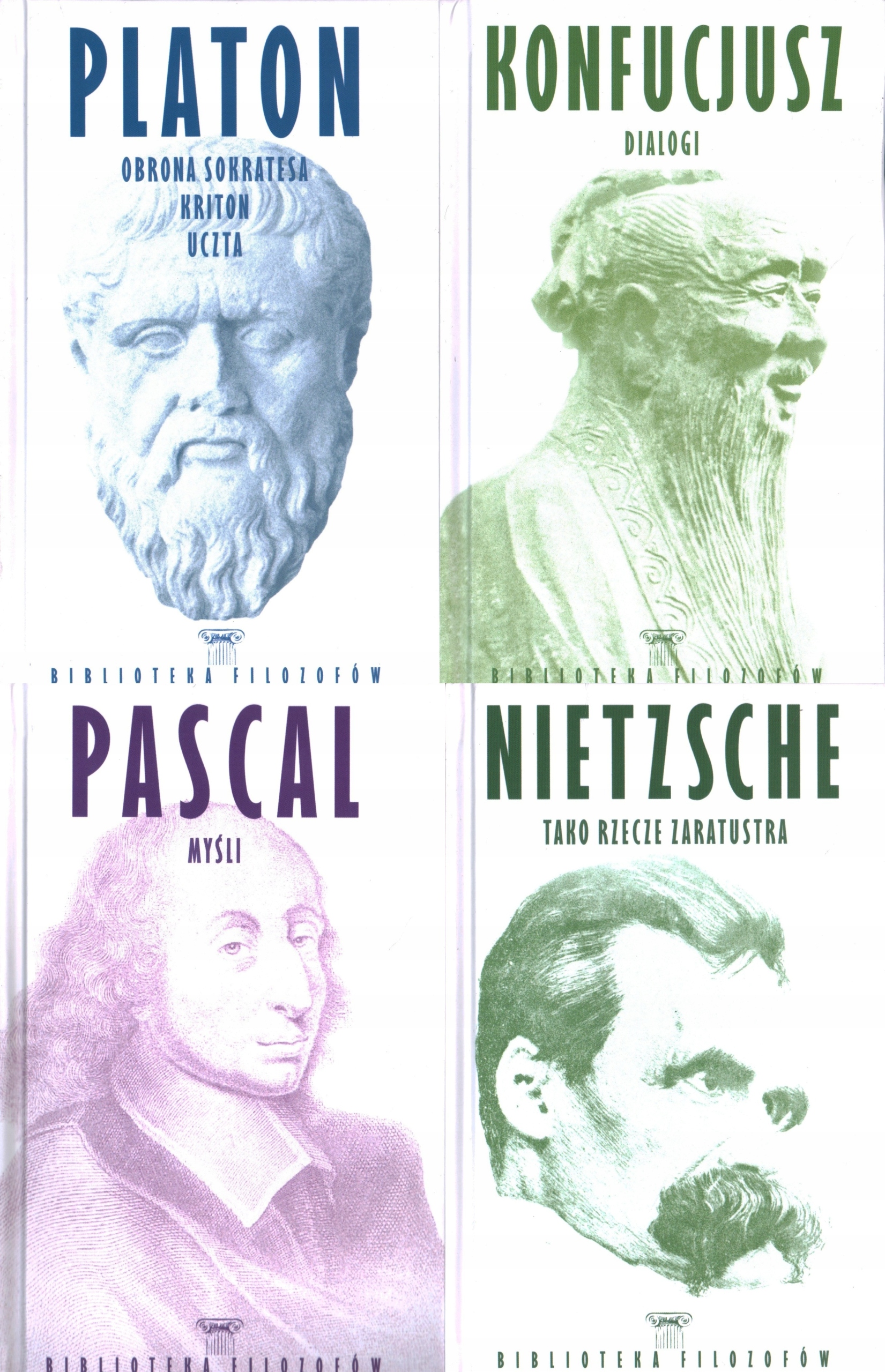 

Pakiet Biblioteka Filozofów Tomy 1-4 Pascal Platon