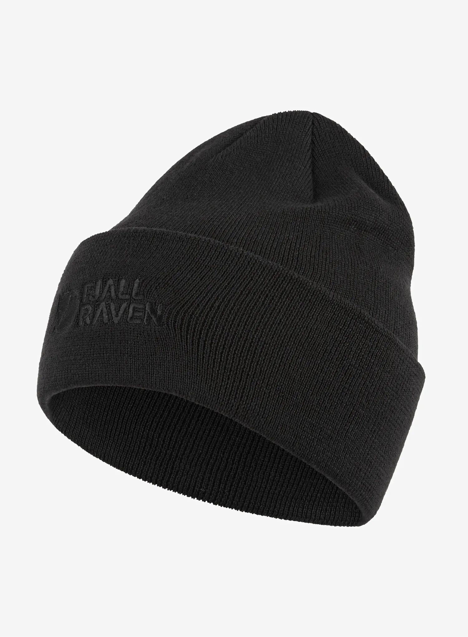 Fjällräven beanie čepice na zimu, černá, univerzální velikost