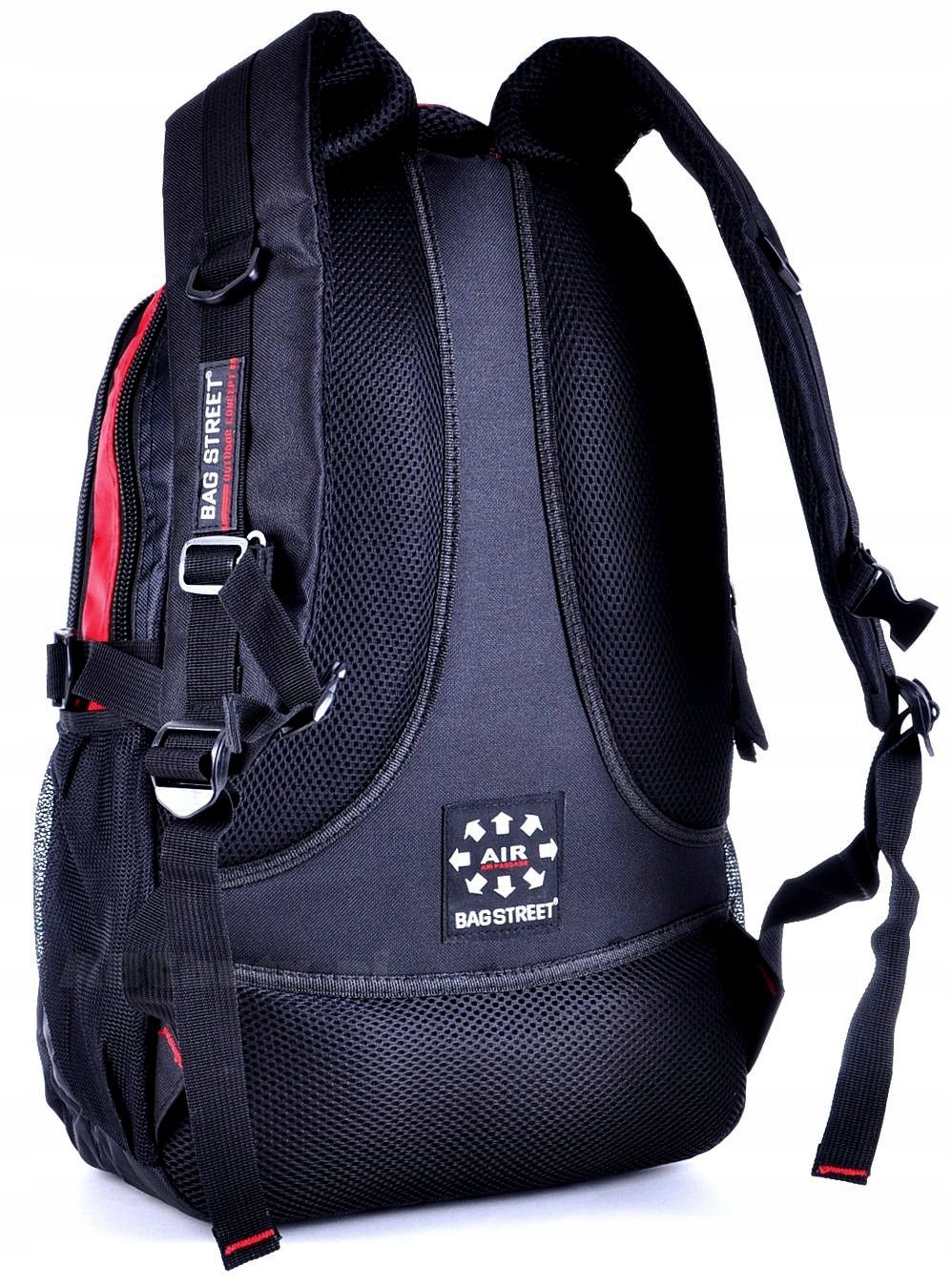 G4-14 PLECAK TORNISTER BAG STREET RED AIR PASSAGE Liczba kieszeni 5