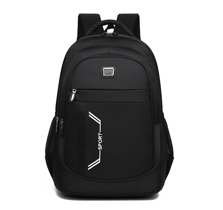 

Plecak Męski Czarny Podróżny Szkolny Sportowy