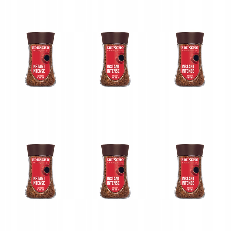 Kawa rozpuszczalna Eduscho intense 200g X6