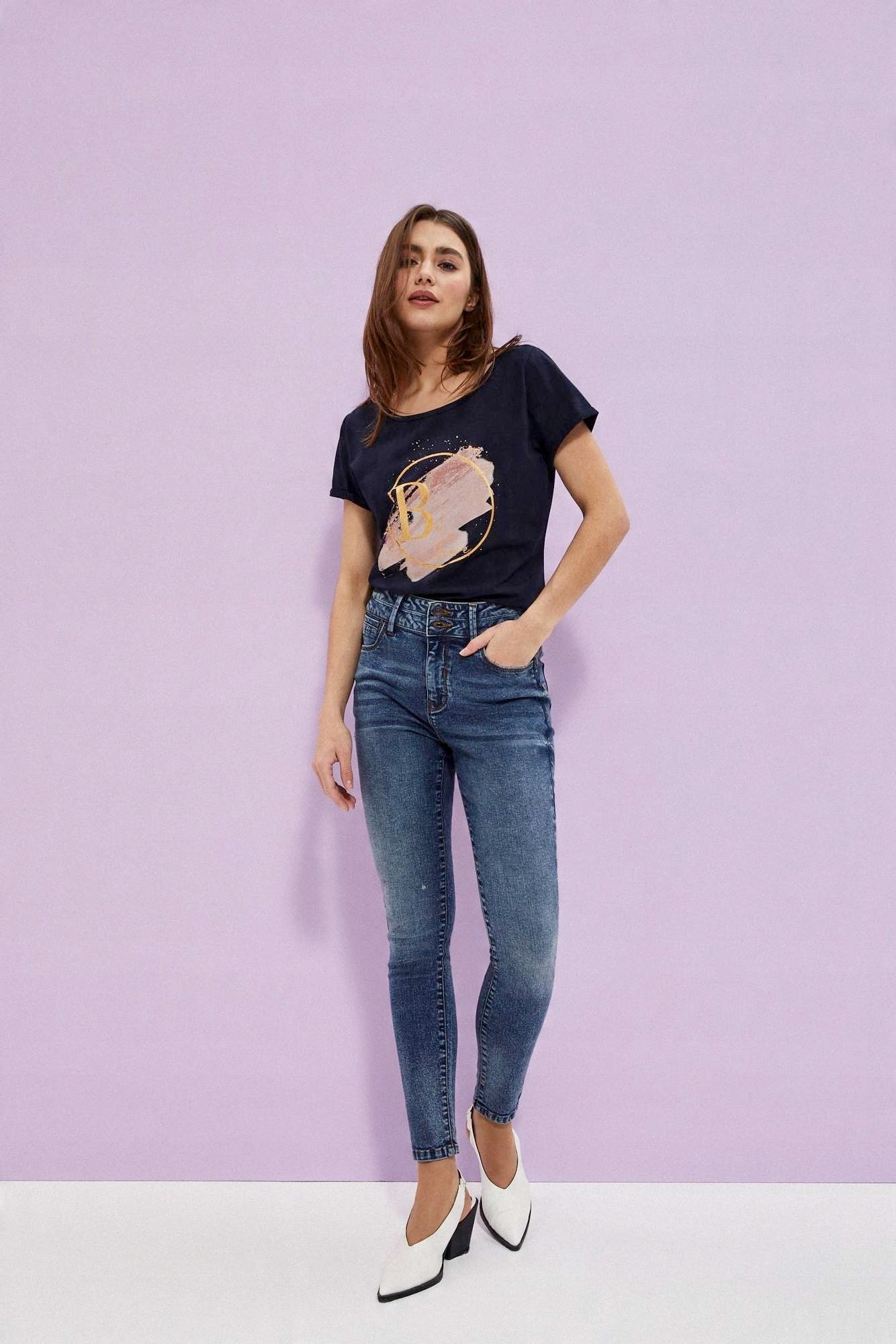 

Jeansy push up M od Moodo
