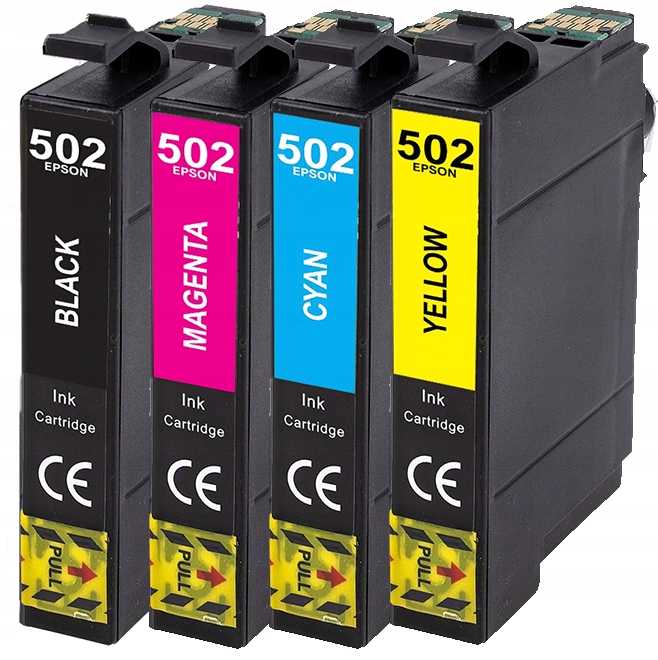 

4x Tusz Do Epson 502 XL XP-5100 XP-5150 XP-5155