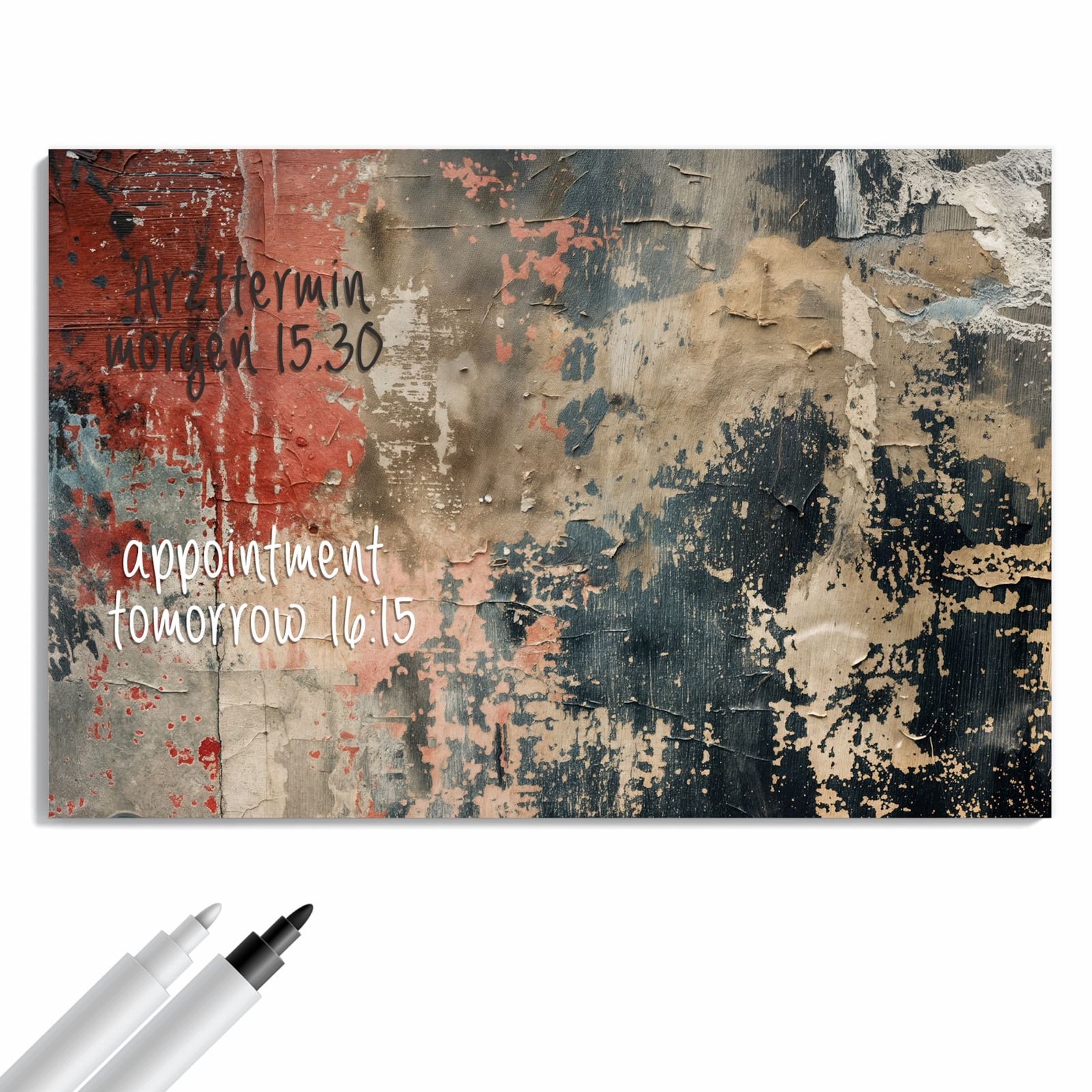 Magnetická tabule Odlupující se se a Barva 60 × 40 cm