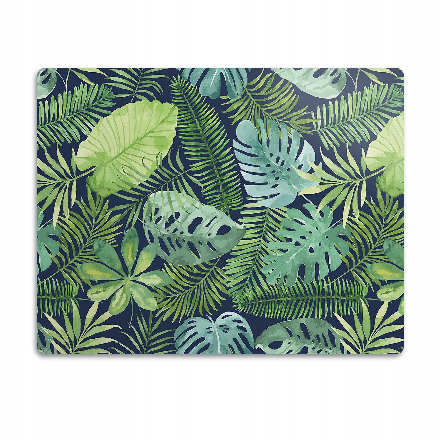 Levně Pod misku podložka pro psa Exotické listy 90x60 cm