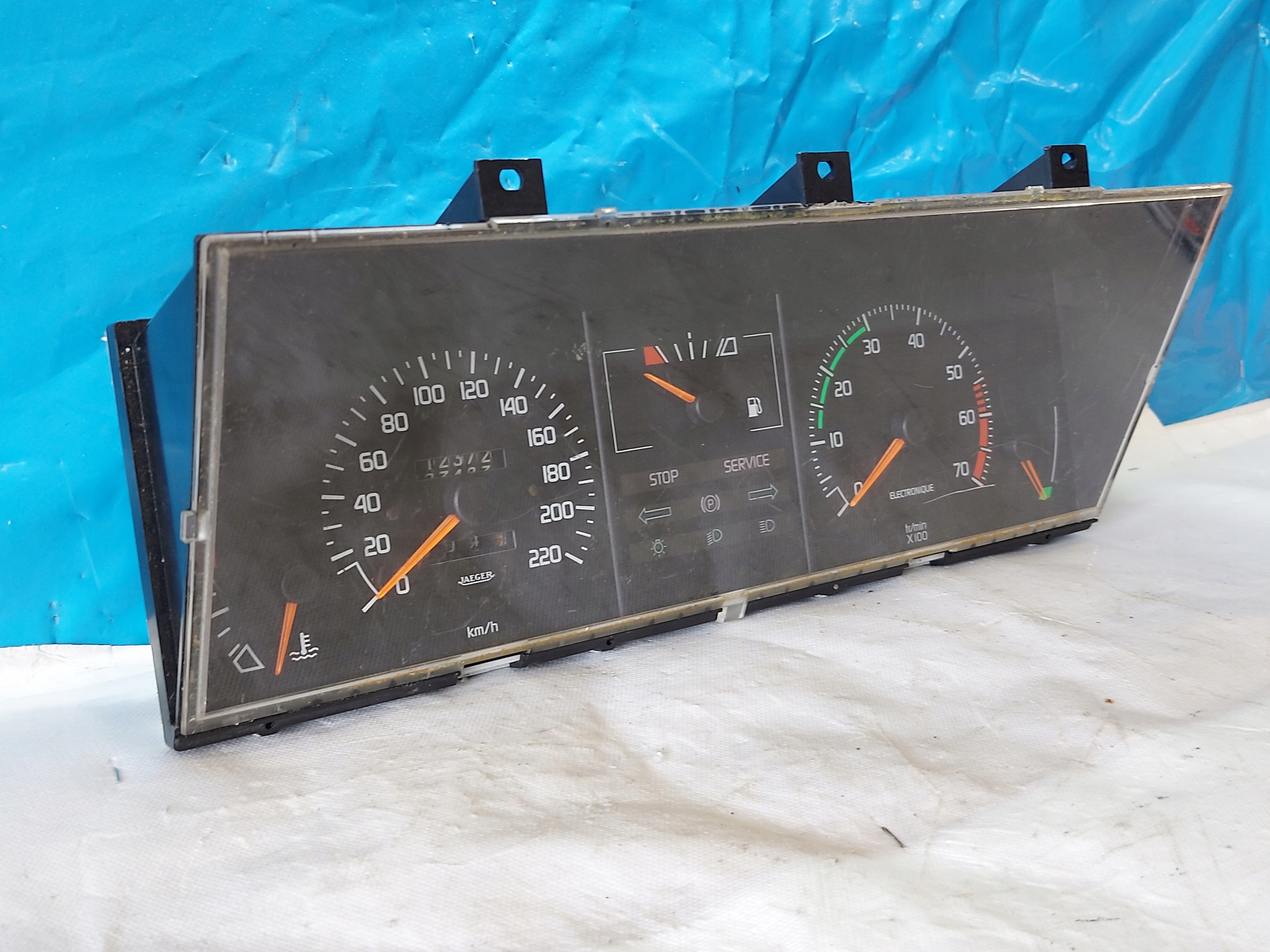 dials clock RENAULT 25 2.0 B 7700775658