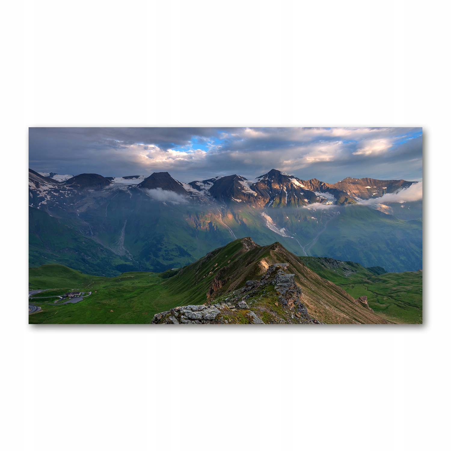 

Foto obraz na szkle akrylowym Szczyty gór 120X60cm