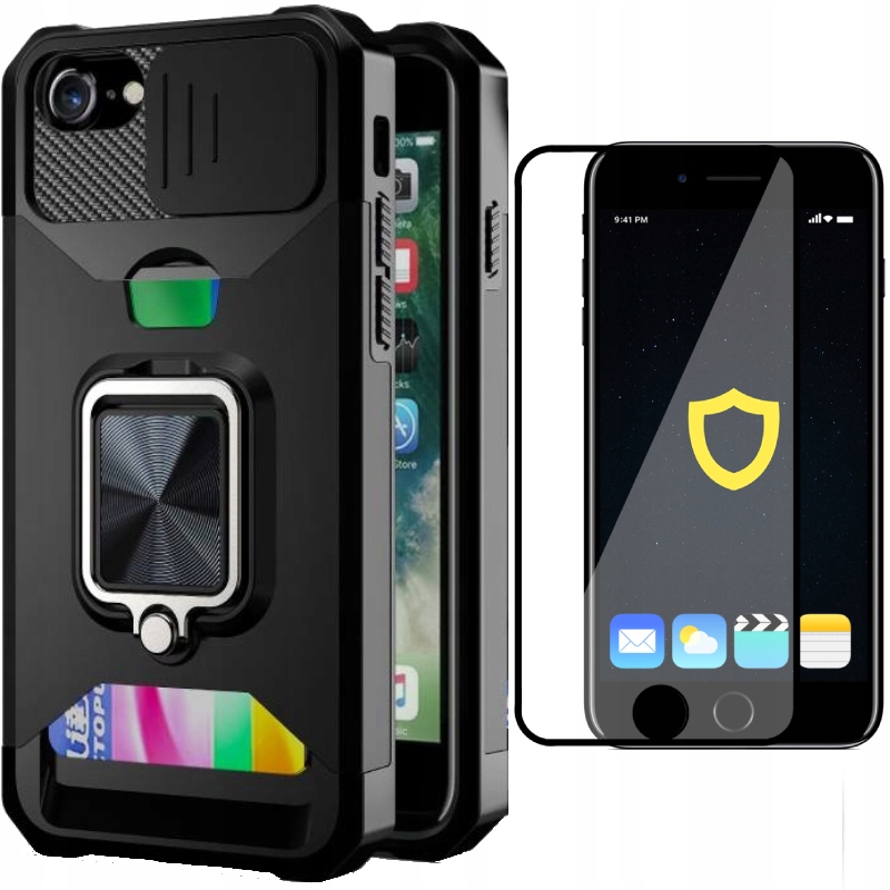 

Etui Pancerne Task Do Iphone 7/8/SE 20/22 Szkło