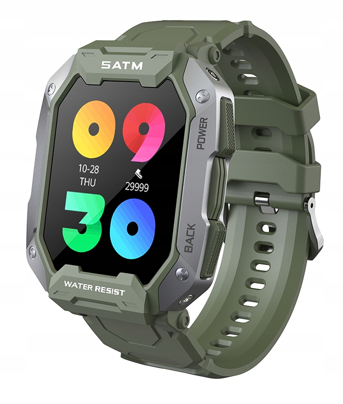 Pánské hodinky Skmei Chytré Hodinky skm.1c201b.mn krokoměr, mnoho funkcí