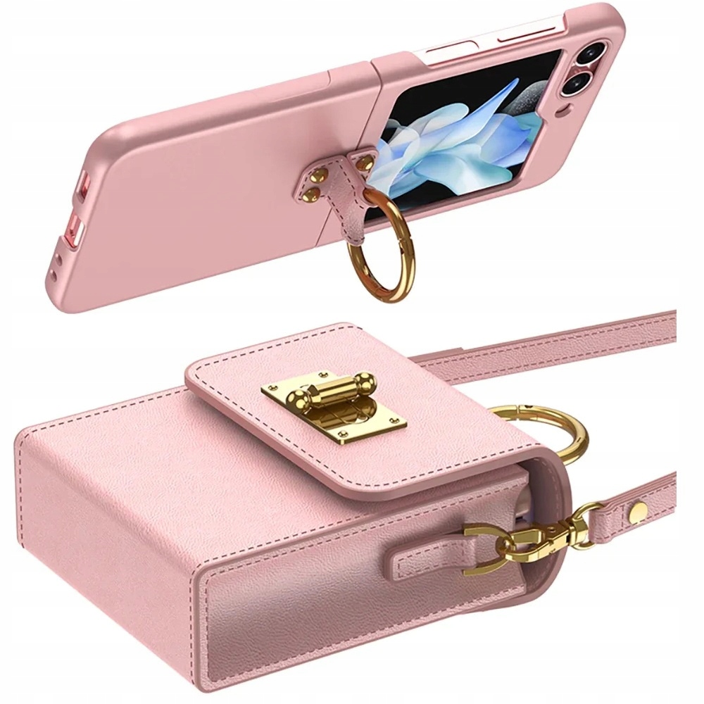 Dámské Pouzdro s taškou pro Galaxy Z Flip6 5G, pouzdro, Kryt, Obal