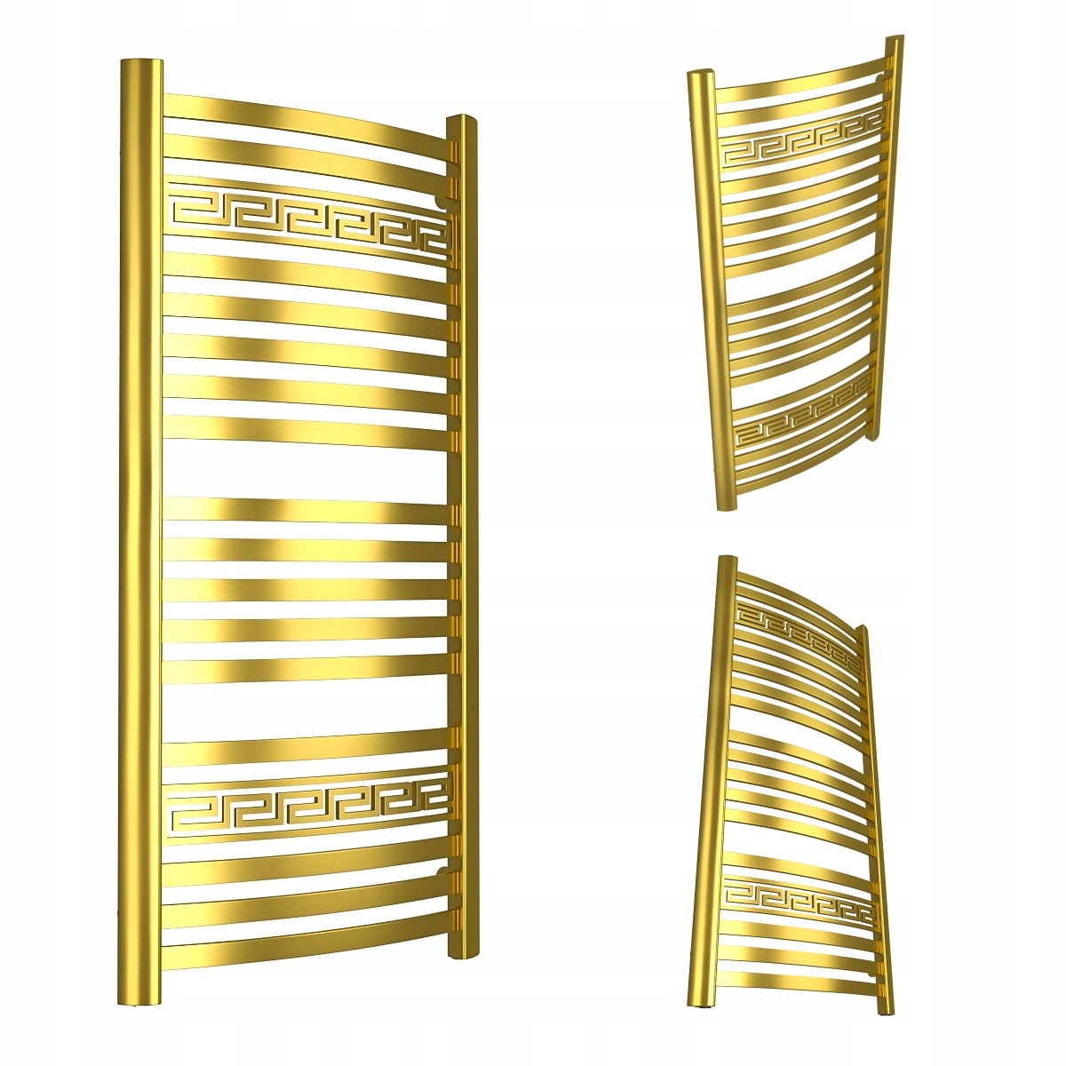 Kúpeľňový Radiátor Grécky 950/570 Zlatý