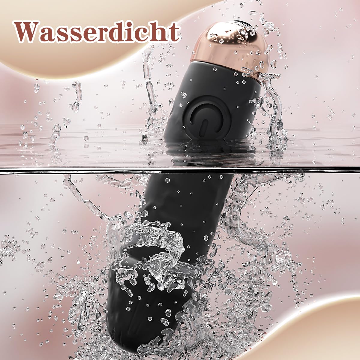 DILDO MINI Wibrator Dla Kobiet Cichy Masażer G-punkt Klitoris 10 Trybów — miniatura 6