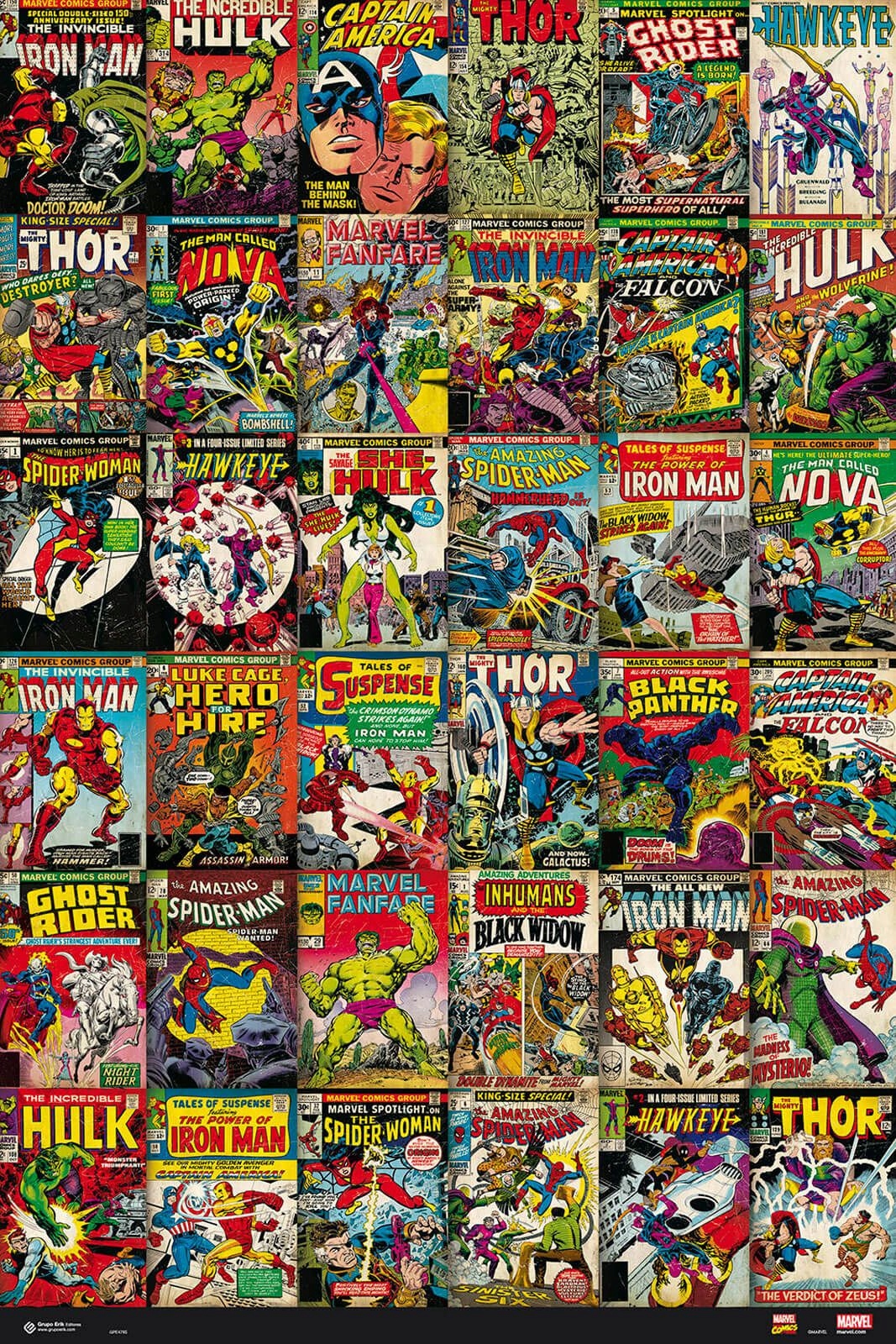 

Plakat Marvel Comics Classic Covers 61x91,5 cm