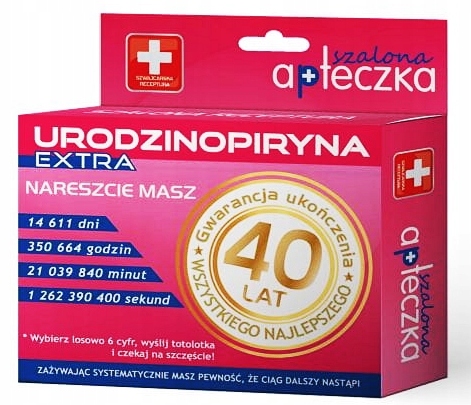 

Wesoły na 40 stkę dla Siostry, Szwagierki!