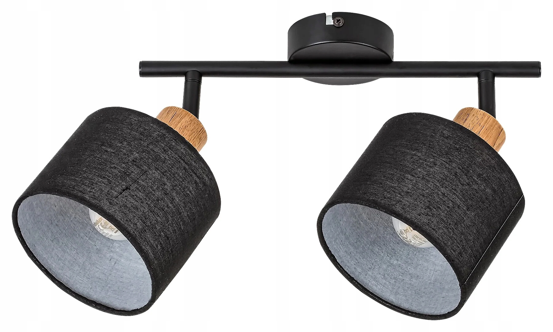 Nástěnná a stropní lampa E14 2x40W barva dub 3245 Miguel Rabalux