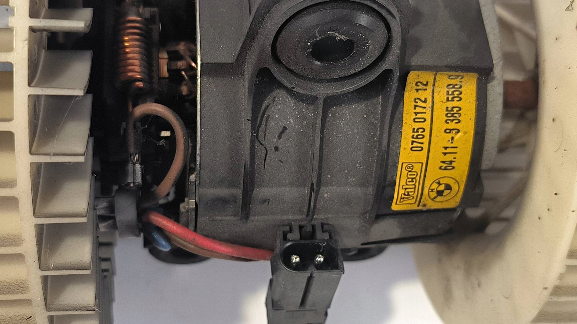 heating fan cab RANGE ROVER L322