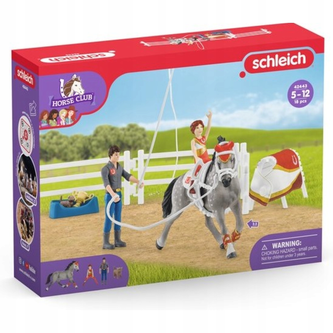 

Schleich Zestaw do woltyżerki Mii 42443