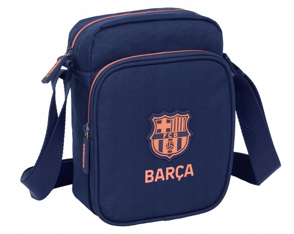 TOREBKA/SASZETKA NA TELEFON FC BARCELONA TEAM NAVY BLUE&ORANGE SAFTA