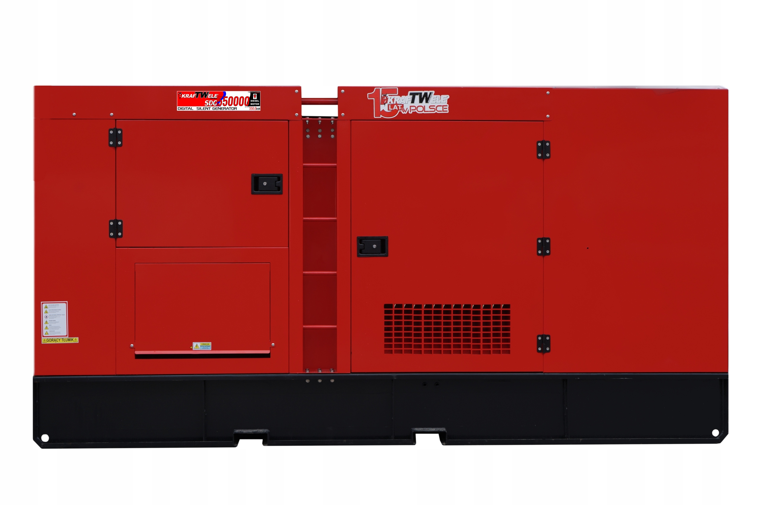 Agregat Generator Prądotwórczy Wyciszony 550 kVA