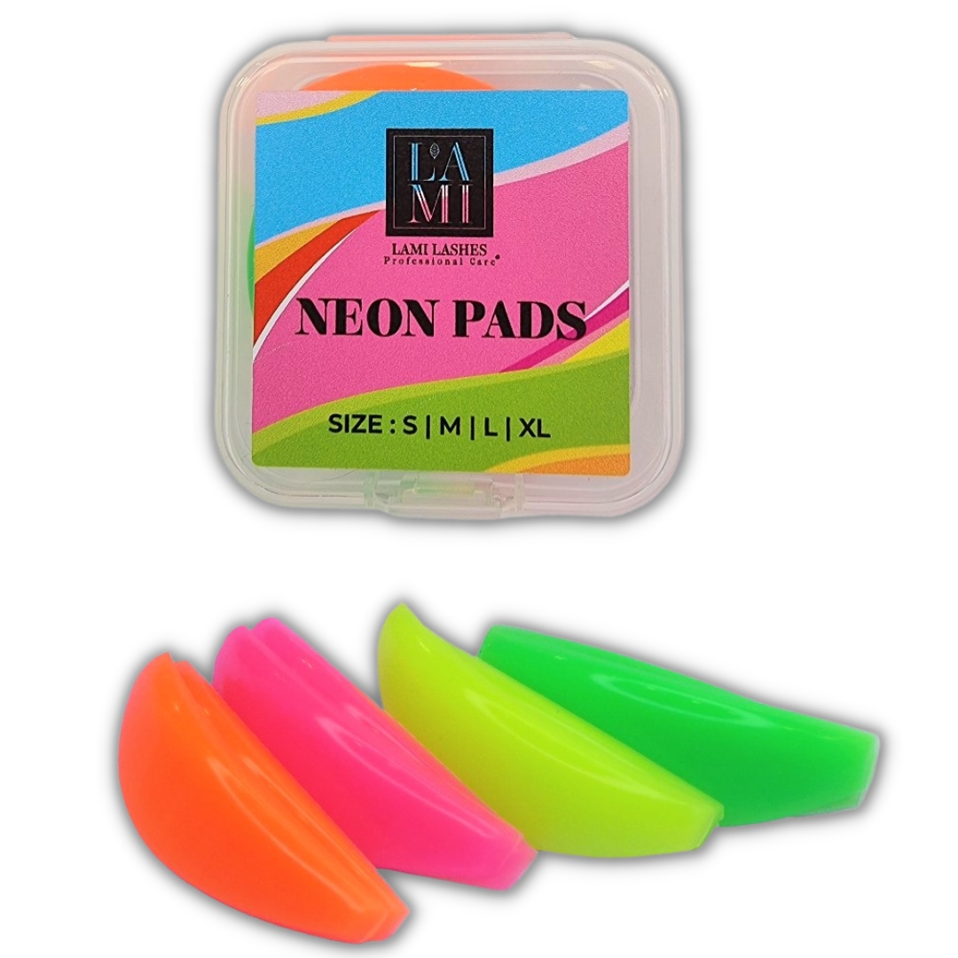 Liftingové válečky Lami Lashes Neon Pads 4 páry
