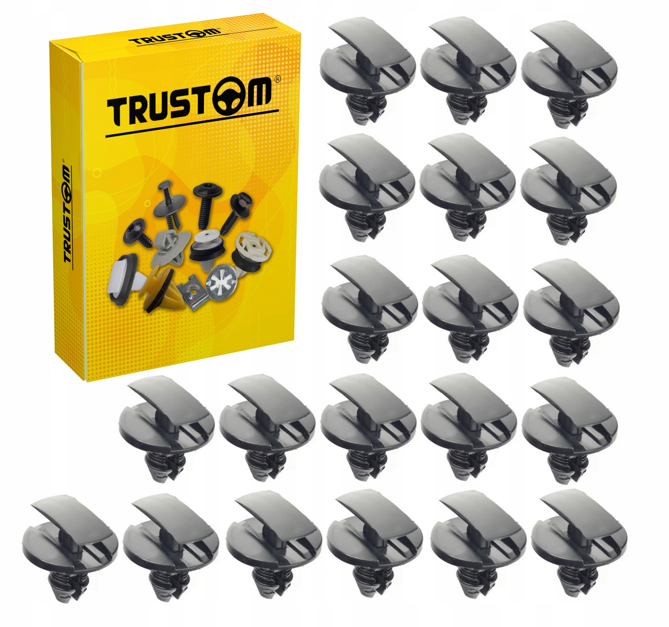 20x SPINKI KOŁKI LISTWY NADKOLA CITROEN BERLINGO C3 C4 C5 PEUGEOT PARTNER