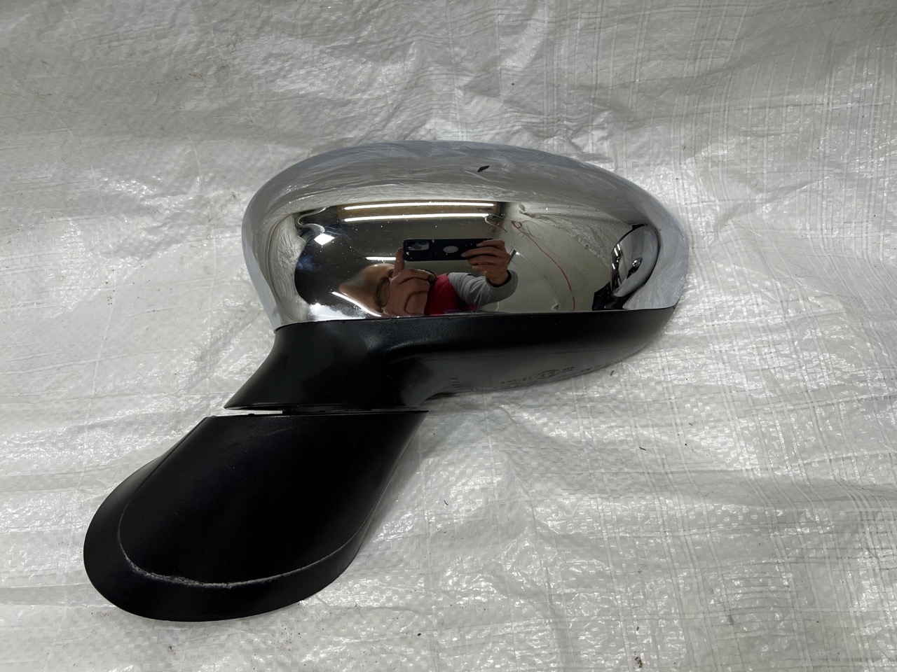 500 ABARTH LUSTERKO LEWE 7 PIN CHROM ALU