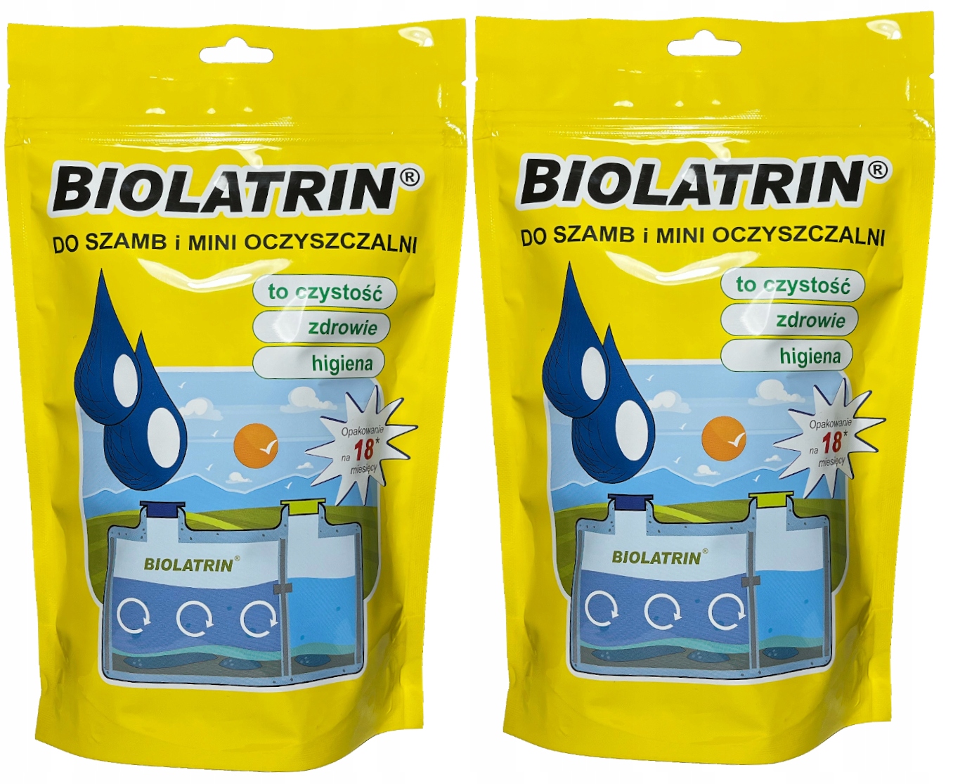 2x BIOLATRIN BAKTERIE DO SZAMBA I OCZYSZCZALNI