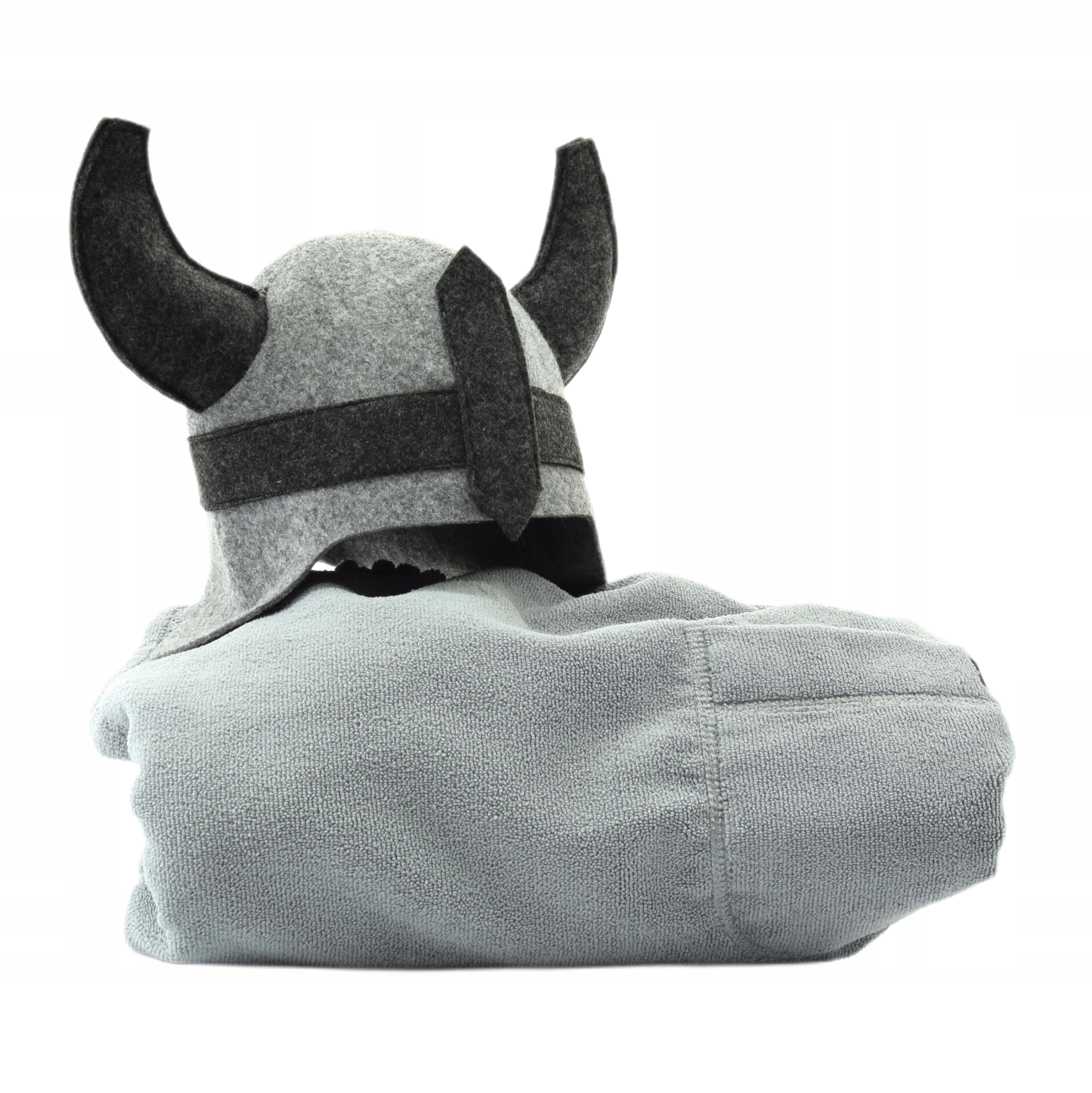 Plstěná čepice do sauny ručník Pánský set Wiking vel L