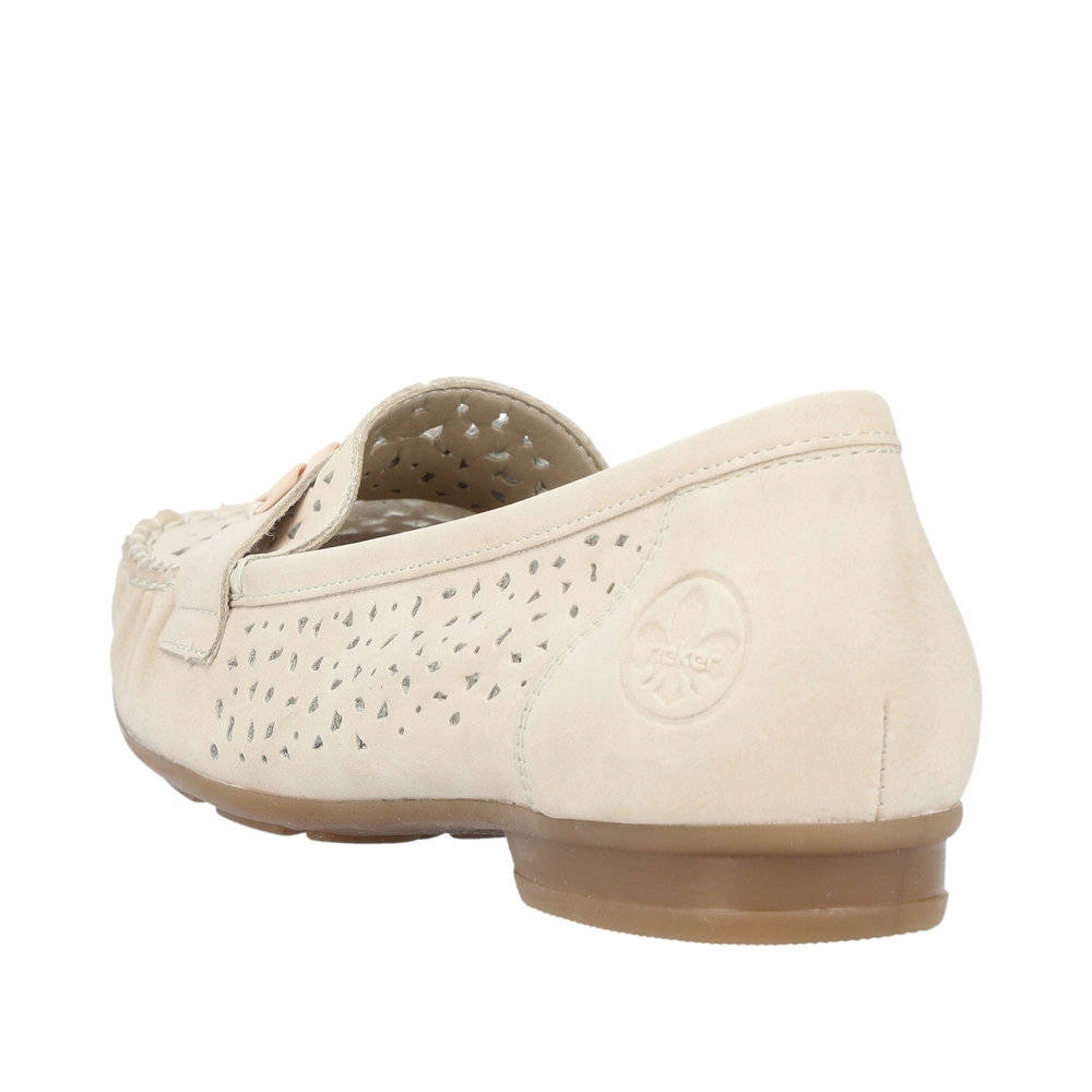 Mokasyny Rieker 40068-60 rozm. 39 Wzór dominujący bez wzoru