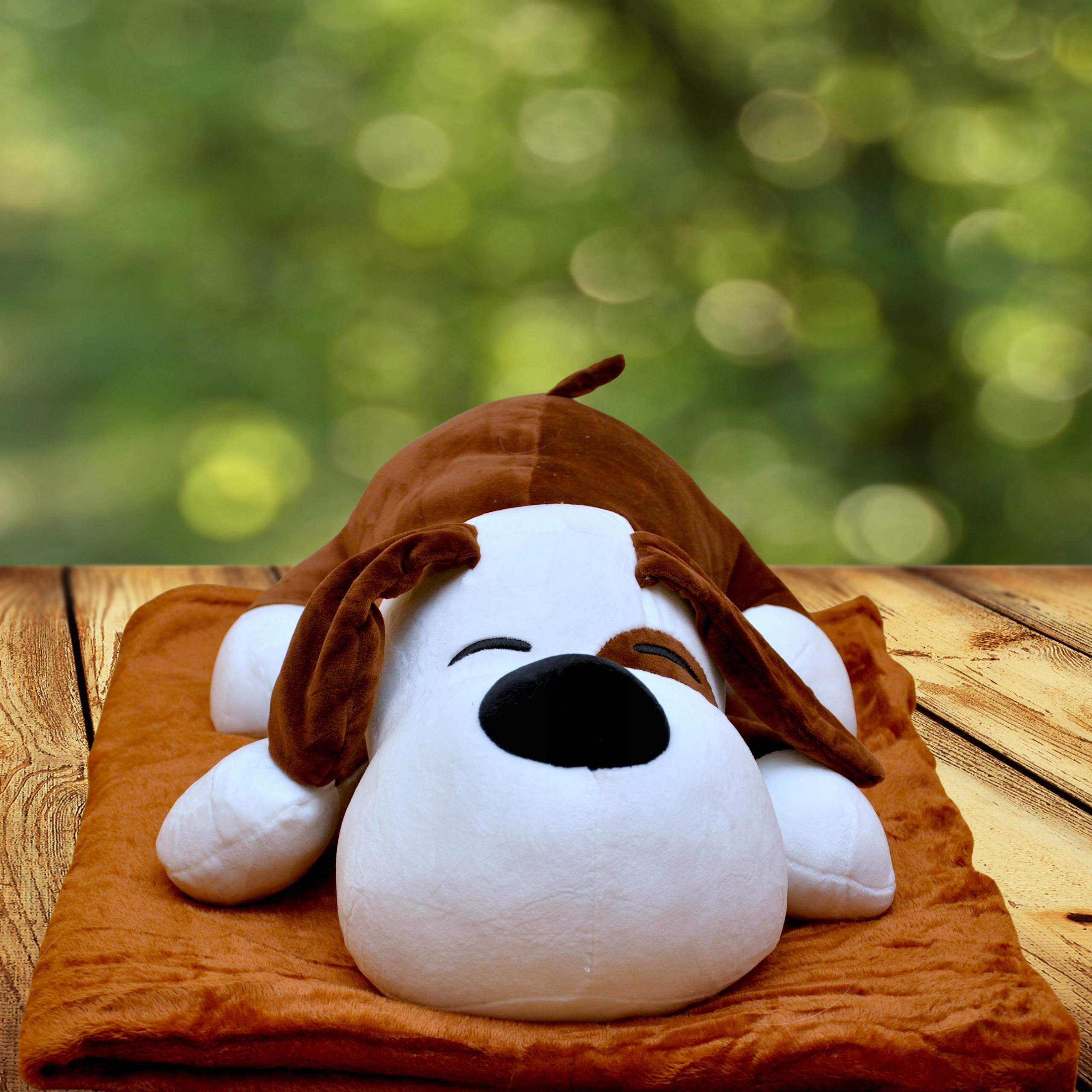 MASKOTKA KOCYK PODUSZKA 3W1 PRZYTULANKA Z MIĘKKIM KOCYKIEM 55 CM PREZENT Marka inna