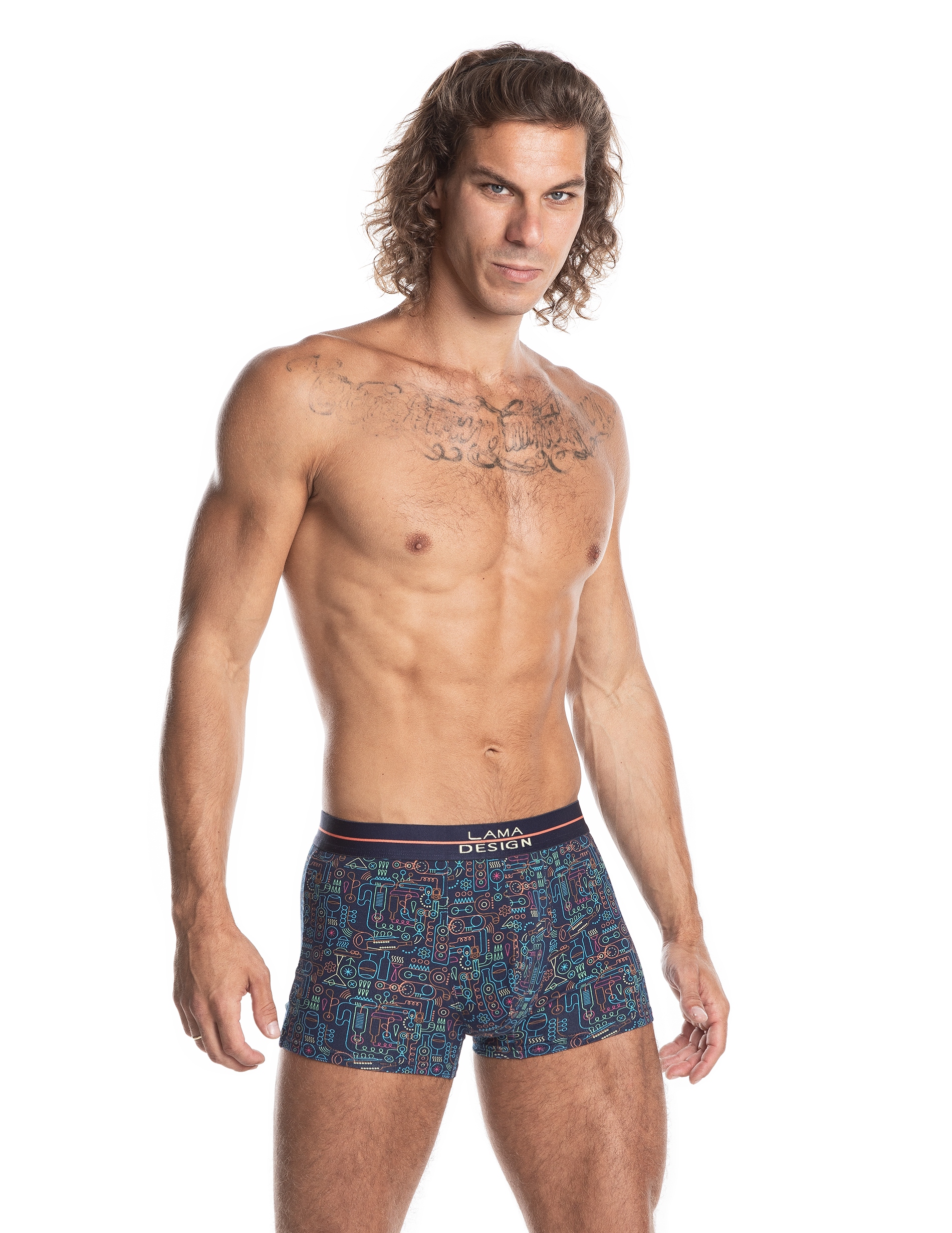 

Bokserki Męskie Majtki Szorty Bawełna Lama R. M