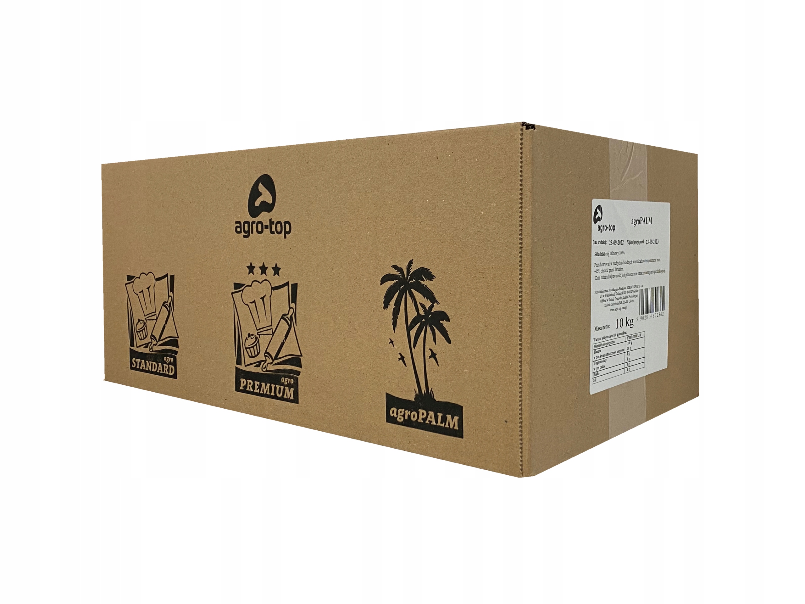 Fritéza Palmový Olej 100% Blok 10 Kg Agro-top